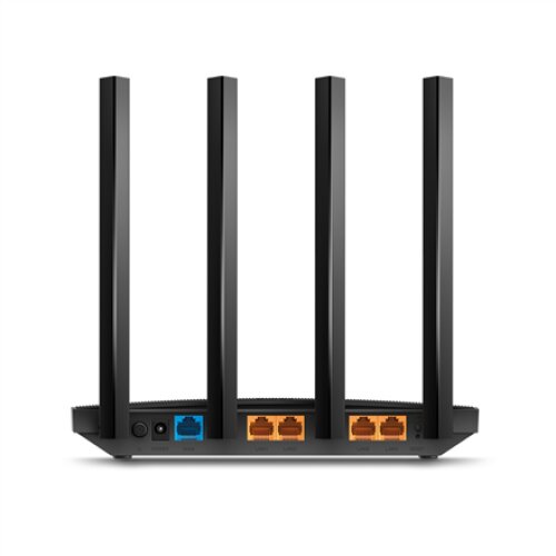 TP-LINK , Router , Archer C6 , 802.11ac , 300+867 Mbit/s , 10/100/1000 Mbit/s , Mesh Support No , MU-MiMO Yes , No mobile broadband , Antenna type 4xExternal , No