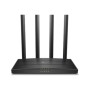 TP-LINK , Router , Archer C6 , 802.11ac , 300+867 Mbit/s , 10/100/1000 Mbit/s , Mesh Support No , MU-MiMO Yes , No mobile broadband , Antenna type 4xExternal , No