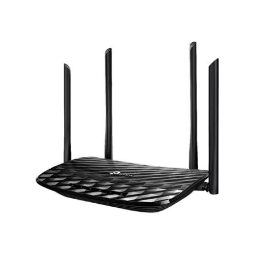 TP-LINK , Router , Archer C6 , 802.11ac , 300+867 Mbit/s , 10/100/1000 Mbit/s , Mesh Support No , MU-MiMO Yes , No mobile broadband , Antenna type 4xExternal , No