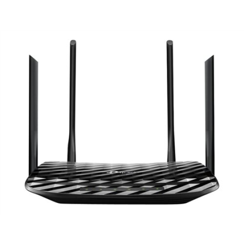 TP-LINK , Router , Archer C6 , 802.11ac , 300+867 Mbit/s , 10/100/1000 Mbit/s , Mesh Support No , MU-MiMO Yes , No mobile broadband , Antenna type 4xExternal , No
