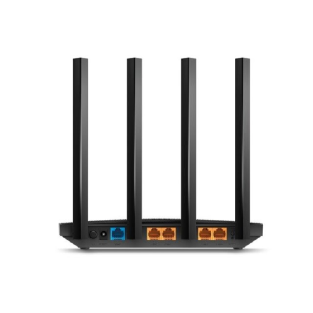 Router , Archer C6 , 802.11ac , 300+867 Mbit/s , 10/100/1000 Mbit/s , Ethernet LAN (RJ-45) ports 4 , Mesh Support No , MU-MiMO Yes , No mobile broadband , Antenna type 4xExternal , No
