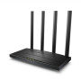 TP-LINK , Router , Archer C6 , 802.11ac , 300+867 Mbit/s , 10/100/1000 Mbit/s , Mesh Support No , MU-MiMO Yes , No mobile broadband , Antenna type 4xExternal , No