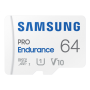 Samsung , PRO Endurance , MB-MJ64KA/EU , 64 GB , MicroSD Memory Card , Flash memory class U1, V10, Class 10 , SD adapter