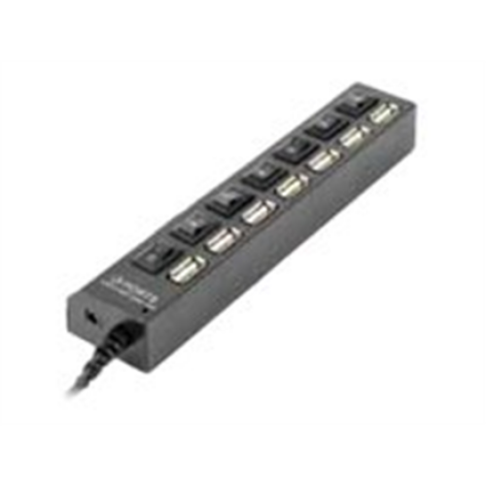 Gembird , Black , 7-port USB 2.0 , USB Hub