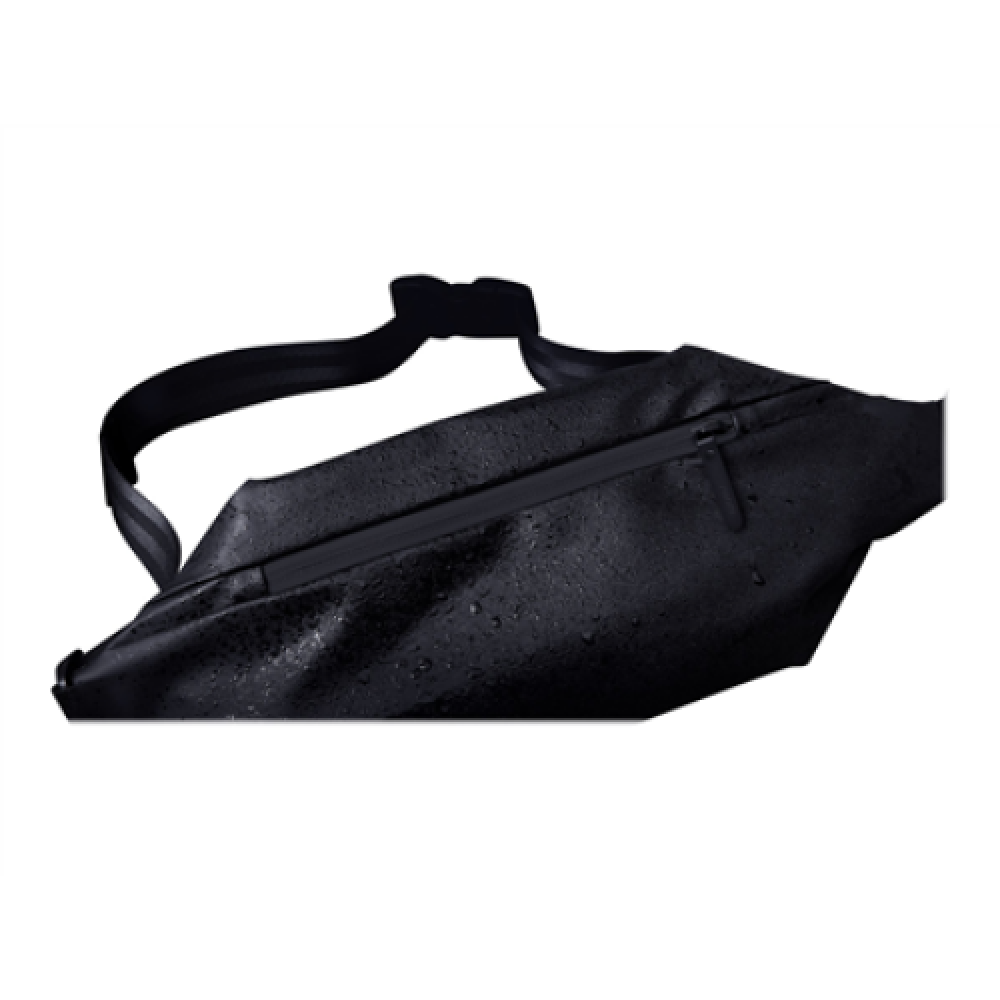 Sports Fanny Pack , BHR5226GL , Black , Polyester with Polyurethane Coating , YKK Zipper with water resistance