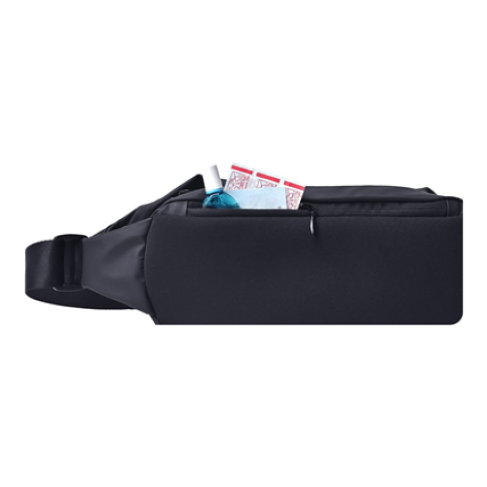 Sports Fanny Pack , BHR5226GL , Black , Polyester with Polyurethane Coating , YKK Zipper with water resistance