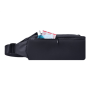 Sports Fanny Pack , BHR5226GL , Black , Polyester with Polyurethane Coating , YKK Zipper with water resistance