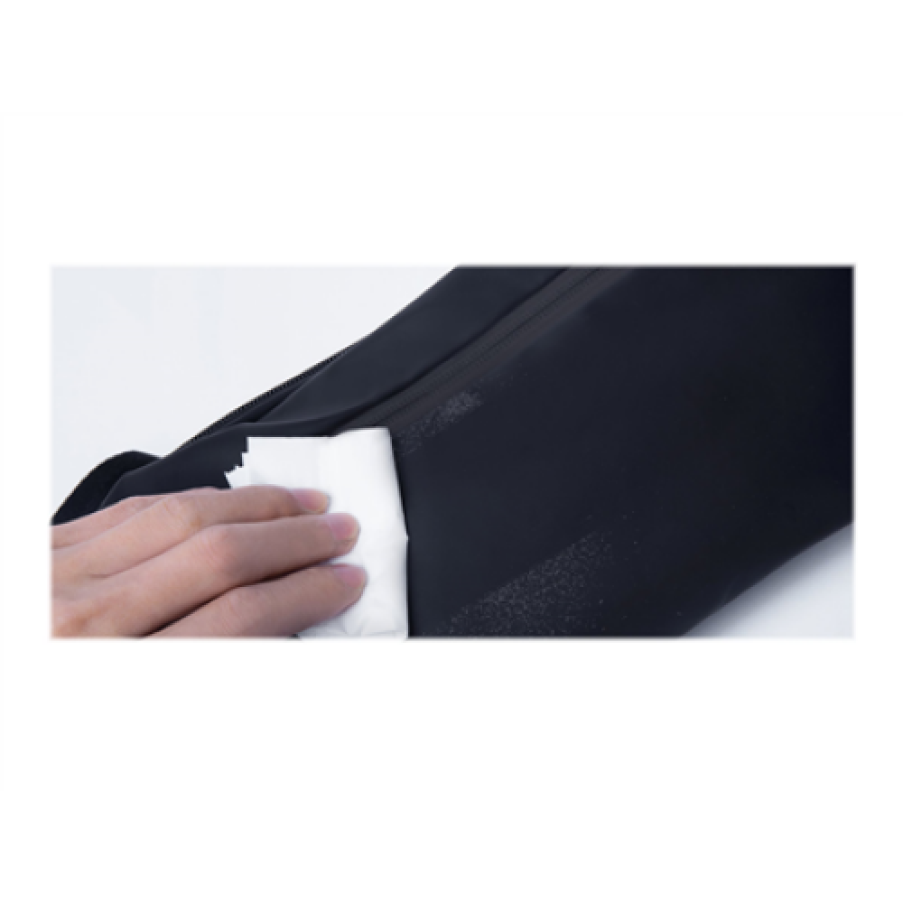 Sports Fanny Pack , BHR5226GL , Black , Polyester with Polyurethane Coating , YKK Zipper with water resistance