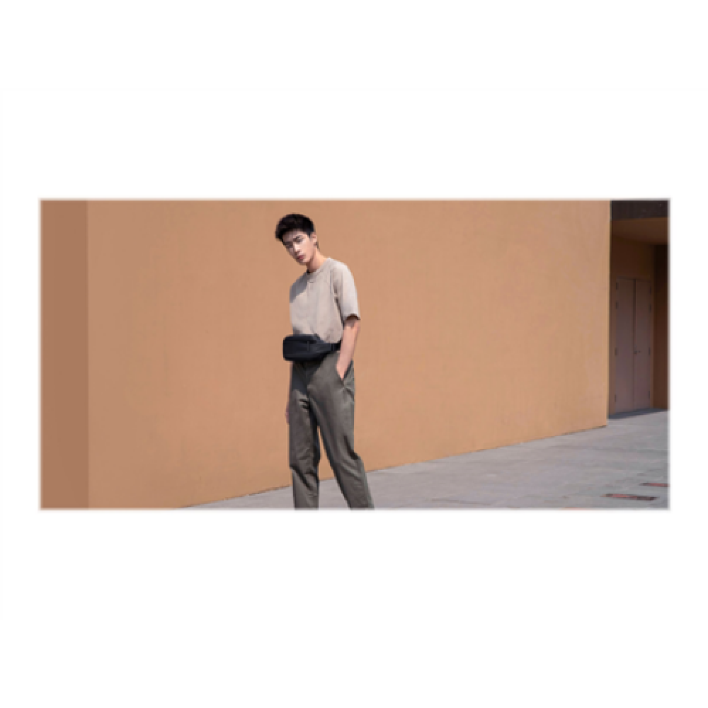 Sports Fanny Pack , BHR5226GL , Black , Polyester with Polyurethane Coating , YKK Zipper with water resistance