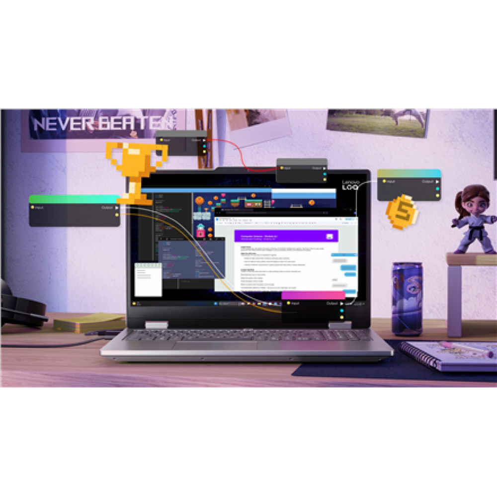 Lenovo LOQ Essential 15IRX11 , Luna Grey , 15.6 , IPS , FHD , 1920 x 1080 pixels , Anti-glare , Intel Core i5 , i5-13450HX , 16 GB , SO-DIMM DDR5 , Solid-state drive capacity 512 GB , NVIDIA GeForce RTX 5060 , GDDR7 , 8 GB , Windows 11 Home , 802.11ax , B