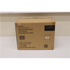 SALE OUT. Caso B 2000 Power Blender, Power 2000 W, Black , Caso Power Blender , B 2000 , Tabletop , 2000 W , Jar material Tritan , Jar capacity 2 L , Ice crushing , Black , DEMO SALE OUT. Caso B 2000 Power Blender, Power 2000 W, Black , Caso Power Blender , B 2000 , Tabletop , 2000 W , Jar material Tritan , Jar capacity 2 L , Ice crushing , Black , DEMO