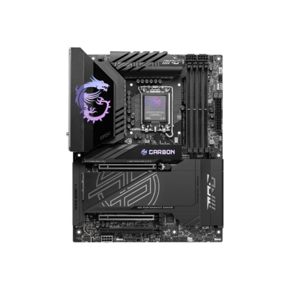 MSI MPG Z890 CARBON WIFI , Processor family Intel , Processor socket LGA1851 , Supported hard disk drive interfaces SATA, M.2 , Number of SATA connectors 4