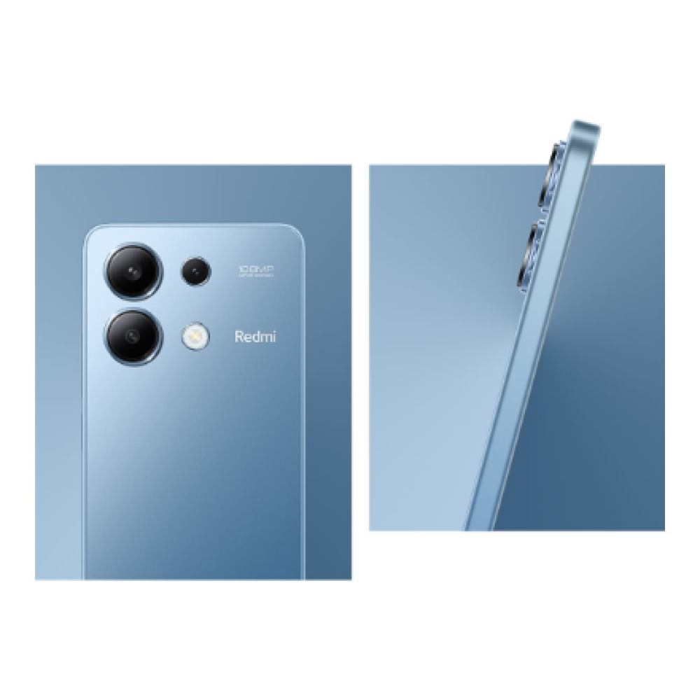 Xiaomi , Redmi , Note 13 , Ice Blue , 6.67 , AMOLED , 1080 x 2400 pixels , Qualcomm , Internal RAM 8 GB , 256 GB , Dual SIM , 4G , Main camera resolution 108+8+2 MP , Secondary camera resolution 16 MP , Android , 13 , 5000 mAh