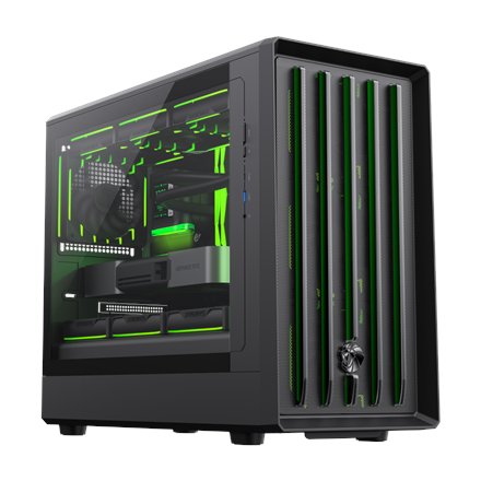 Gamemax Case , CLAW 360 BK , M-ATX