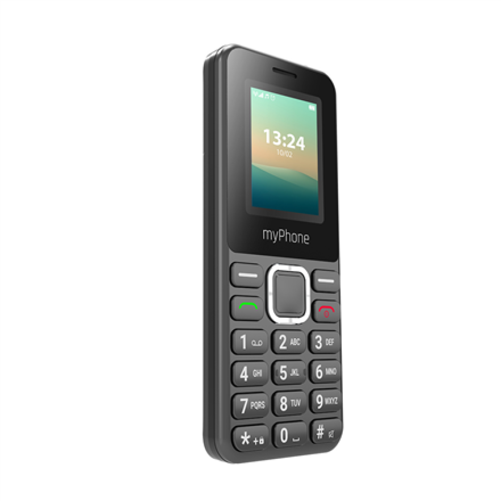 myPhone 2240 LTE , Black , 1.77 , TN , 48 MB , 128 MB , Dual SIM , Nano SIM , 3G , Bluetooth , 2.1 , USB version USB-C , 1000 mAh