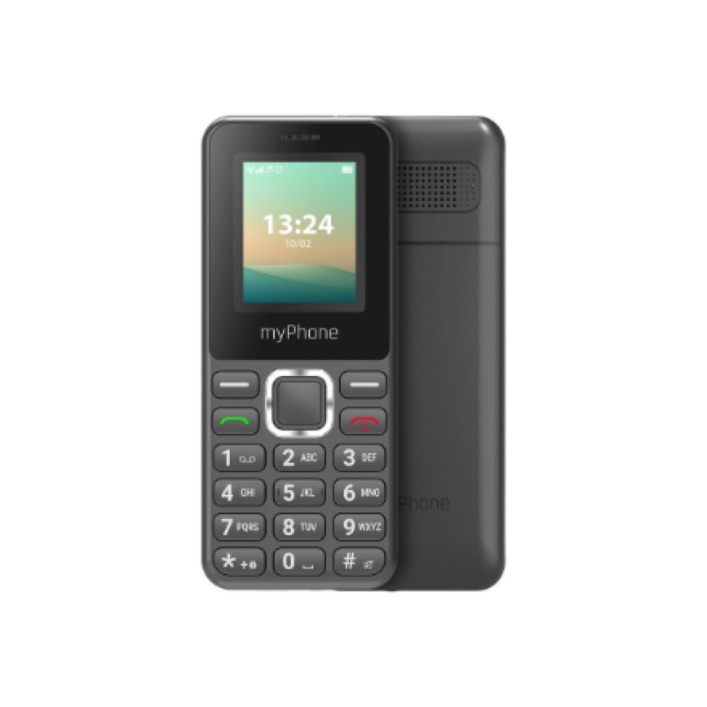 myPhone 2240 LTE , Black , 1.77 , TN , 48 MB , 128 MB , Dual SIM , Nano SIM , 3G , Bluetooth , 2.1 , USB version USB-C , 1000 mAh