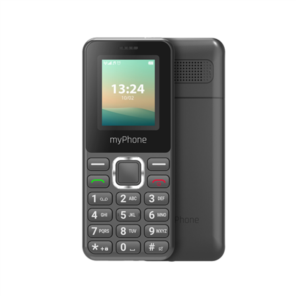 myPhone 2240 LTE , Black , 1.77 , TN , 48 MB , 128 MB , Dual SIM , Nano SIM , 3G , Bluetooth , 2.1 , USB version USB-C , 1000 mAh