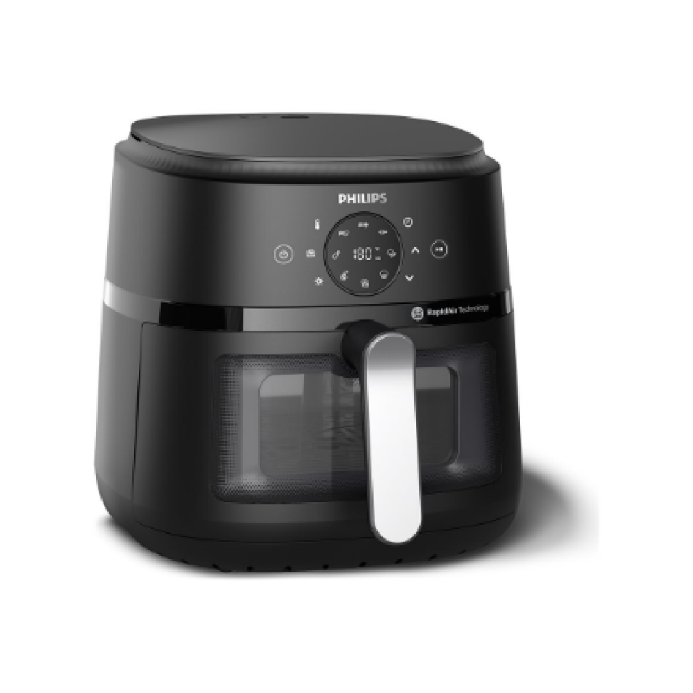 Philips NA231/00 Airfryer, 1700 W, Pan volume 6.2 L, Black, Silver , Philips Airfryer , NA231/00 , Power 1700 W , Capacity 6.2 L , Black/Silver