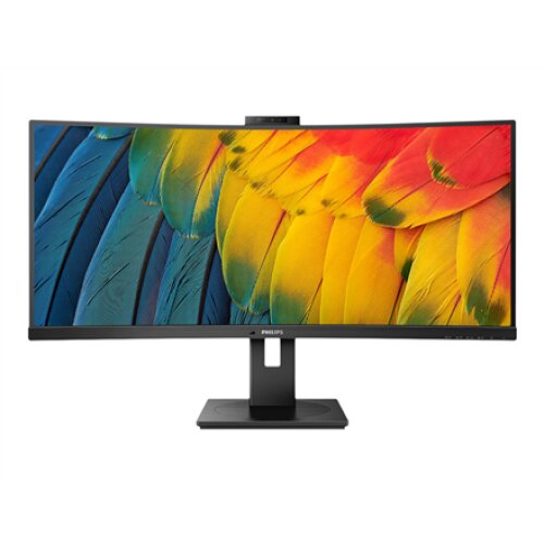 Philips , Curved Monitor , 34B1U5600CH/00 , 34 , VA , WQHD , 21:9 , 120 Hz , 4 ms , 3440 x 1440 , 350 cd/m² , HDMI ports quantity 1 , Black