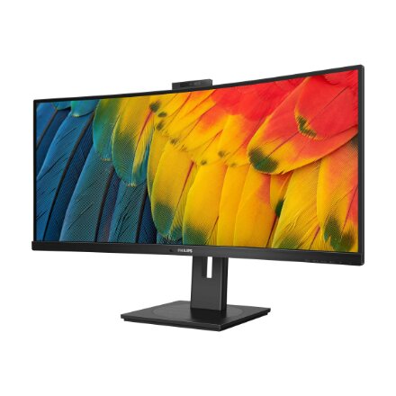 Philips , Curved Monitor , 34B1U5600CH/00 , 34 , VA , WQHD , 21:9 , 120 Hz , 4 ms , 3440 x 1440 , 350 cd/m² , HDMI ports quantity 1 , Black