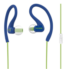 Koss , KSC32iB , Headphones , Wired , In-ear , Microphone , Blue