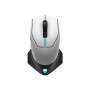 Dell , Alienware , Wireless wired optical , AW610M , Gaming Mouse , Lunar Light , 2 year(s)