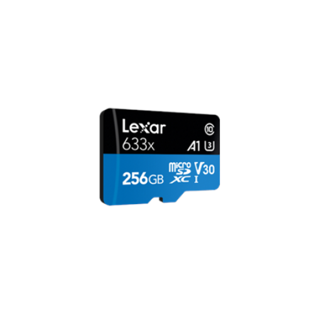 Lexar , High-Performance 633x , UHS-I , 256 GB , micro SDXC