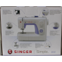 SALE OUT. Singer , Sewing Machine , Simple 3232 , Number of stitches 32 , Number of buttonholes 1 , White , DAMAGED PACKAGING
