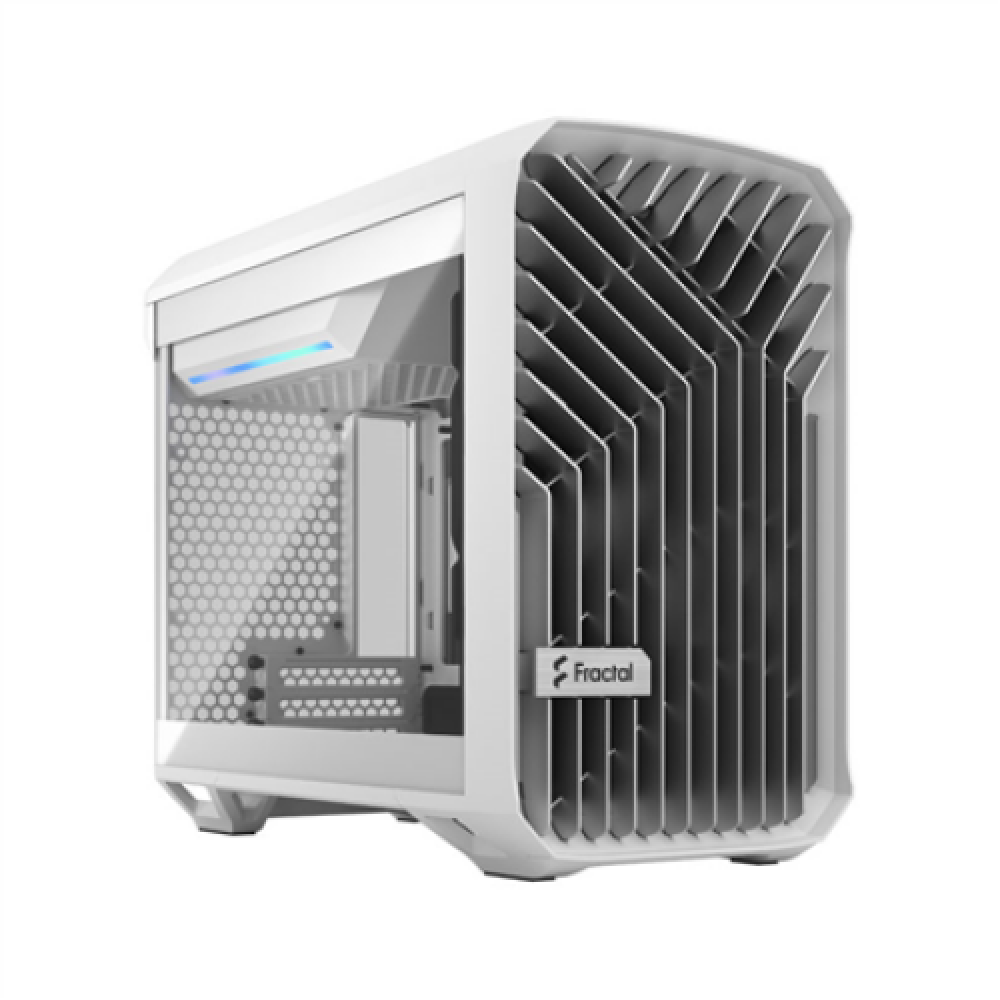 Fractal Design , Torrent Nano TG Clear Tint , Side window , White , ATX
