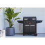 Barbecook Gas Barbecue Luca 412 with Cabinet and Sideburner, 145.4 x 60.3 x 112.3 cm , BC-GAS-3100