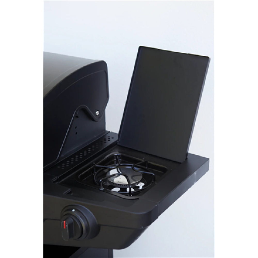 Barbecook Gas Barbecue Luca 412 with Cabinet and Sideburner, 145.4 x 60.3 x 112.3 cm , BC-GAS-3100