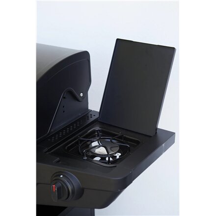 Barbecook Gas Barbecue Luca 412 with Cabinet and Sideburner, 145.4 x 60.3 x 112.3 cm , BC-GAS-3100