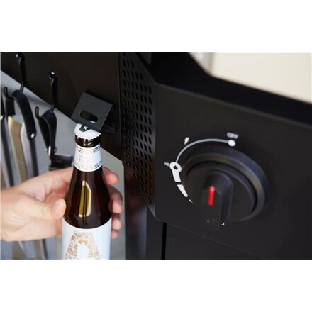 Barbecook Gas Barbecue Luca 412 with Cabinet and Sideburner, 145.4 x 60.3 x 112.3 cm , BC-GAS-3100
