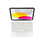 Apple , White , Magic Keyboard Folio for iPad (10th generation) , Compact Keyboard , Wireless , EN