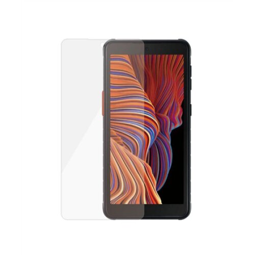 PanzerGlass Samsung, Galaxy Xcover 5, Hardened glass, Black, Antifingerprint screen protector
