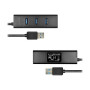 AXAGON Four-port USB 3.0 hub with fast charging and power support , HUE-S2B