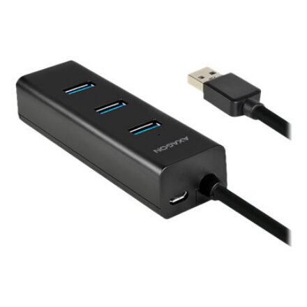 AXAGON Four-port USB 3.0 hub with fast charging and power support , HUE-S2B