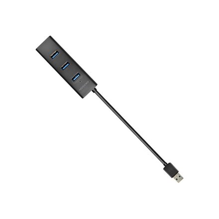 AXAGON Four-port USB 3.0 hub with fast charging and power support , HUE-S2B