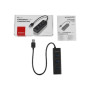 AXAGON Four-port USB 3.0 hub with fast charging and power support , HUE-S2B