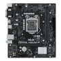 Asus PRIME H510M-R Processor family Intel Processor socket LGA1200 DDR4 DIMM Memory slots 2 Supported hard disk drive interfaces SATA Number of SATA connectors 4 Chipset Intel H510 microATX