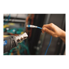 Brother , Heat shrink tube tape HSe-221E , Black on White