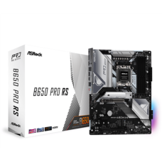 ASRock , B650 Pro RS , Processor family AMD , Processor socket AM5 , DDR5 DIMM , Memory slots 4 , Supported hard disk drive interfaces SATA3, M.2 , Number of SATA connectors 4 , Chipset AMD B650 , ATX