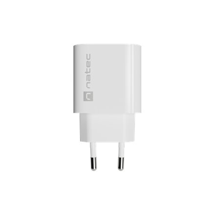 Natec Ribera USB Charger 1X USB-C 20W, White