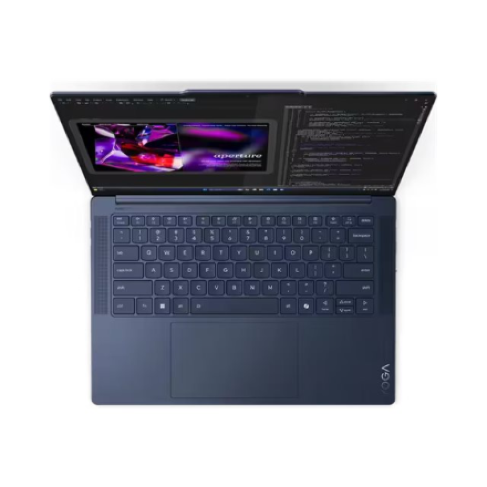 Lenovo Yoga Slim 7 14Q8X9 , Cosmic Blue , 14.5 , OLED , Touchscreen , 3K , 2944 x 1840 pixels , Glossy , Snapdragon X Elite , X1E-78-100 , 32 GB , Soldered LPDDR5x , Solid-state drive capacity 1000 GB , Qualcomm Adreno GPU , Windows 11 Home , 802.11be , B