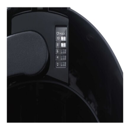 Philips Coffee Maker , HD7462/20 Daily Collection , Drip , 1000 W , Black/Metal