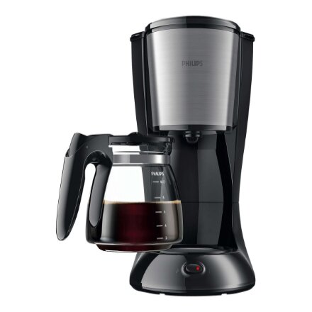 Philips Coffee Maker , HD7462/20 Daily Collection , Drip , 1000 W , Black/Metal