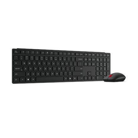 Lenovo Multi-Mode Pro Combo Keyboard and Mouse 6000-Lithuanian , Keyboard and Mouse Set , Wireless , Mouse included , Bluetooth , Lithuanian , Eclipse Black