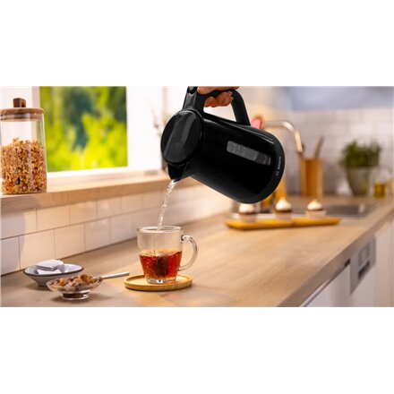 Bosch Kettle , TWK1M123 , Electric , 2400 W , 1.7 L , Plastic , 360° rotational base , Black