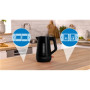 Bosch Kettle , TWK1M123 , Electric , 2400 W , 1.7 L , Plastic , 360° rotational base , Black