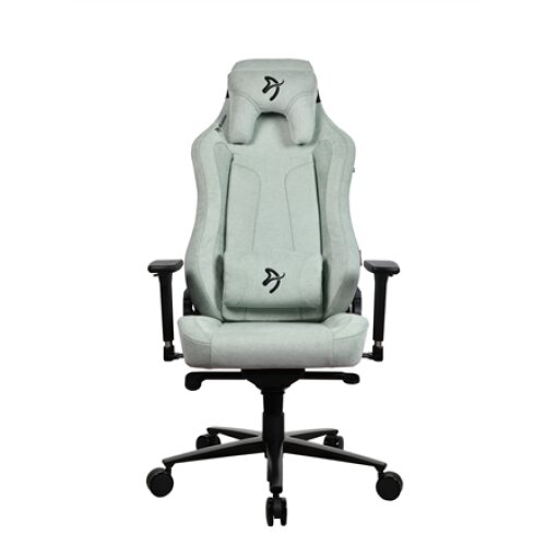 Arozzi Vernazza SoftFabric , Arozzi , Gaming Chair , Frame material: Metal; Wheel base: Aluminium; Upholstery: Soft Fabric , Pearl Green